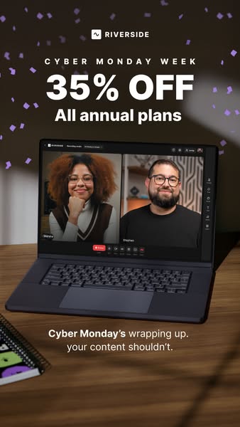 Riverside ad creative
