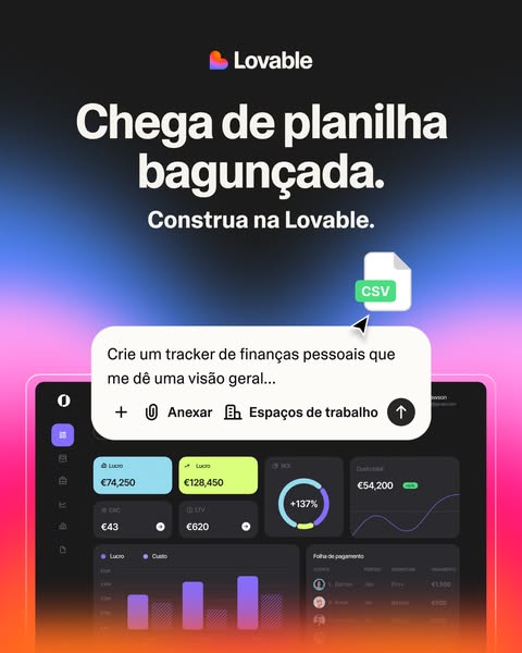 Lovable ad creative