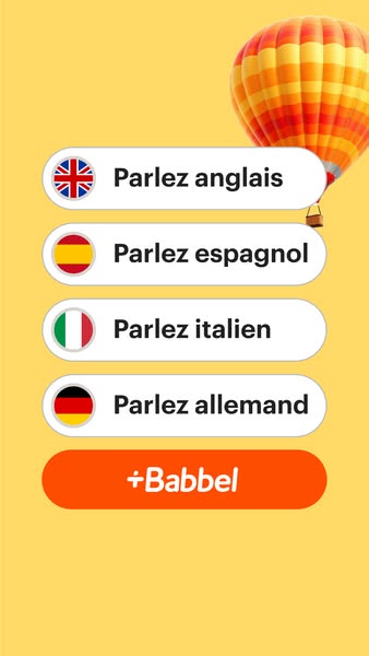 Babbel ad creative