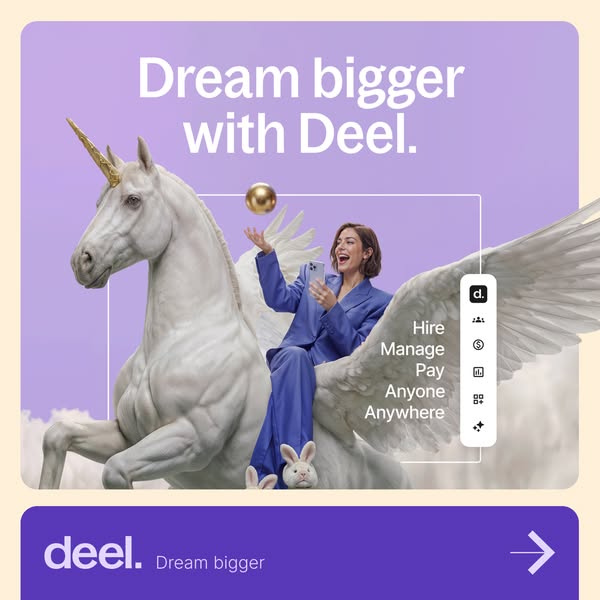 Deel ad creative