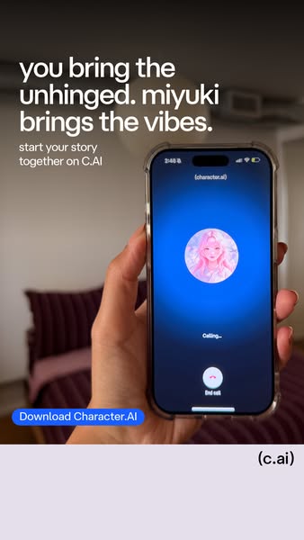 Character.AI ad creative