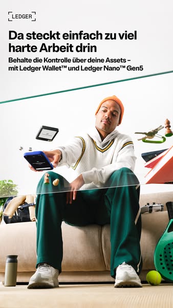 Ledger ad creative