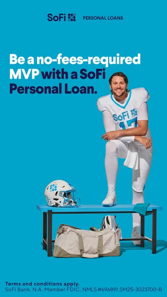 SoFi ad creative