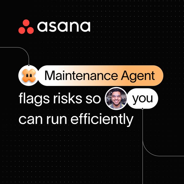 Asana ad creative