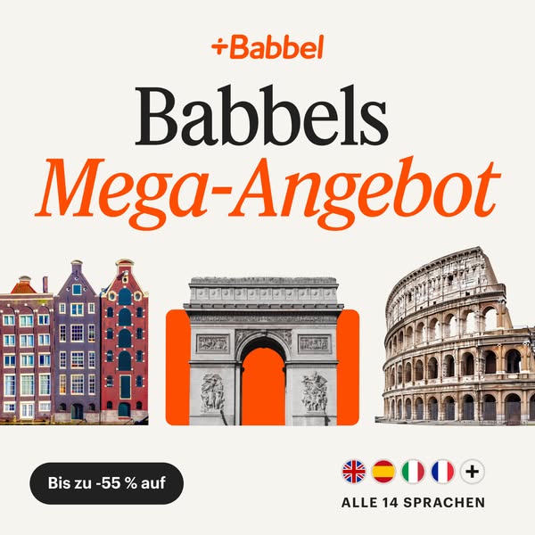 Babbel ad creative