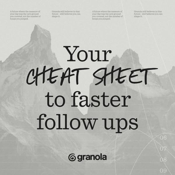 Granola ad creative