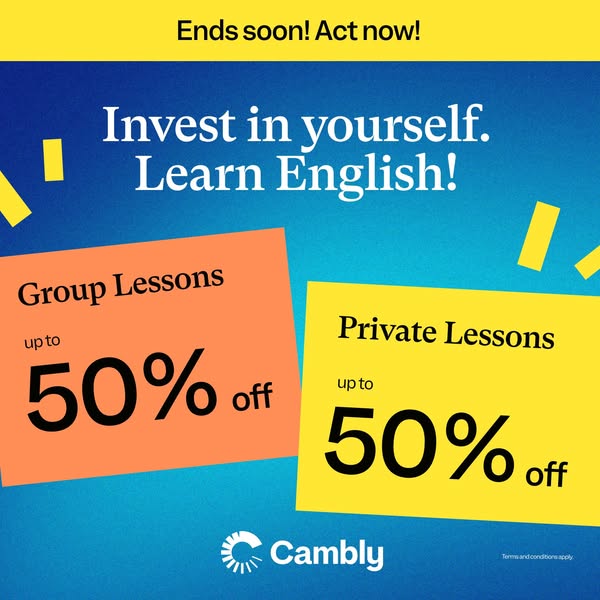 Cambly ad creative