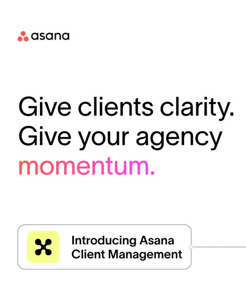 Asana ad creative