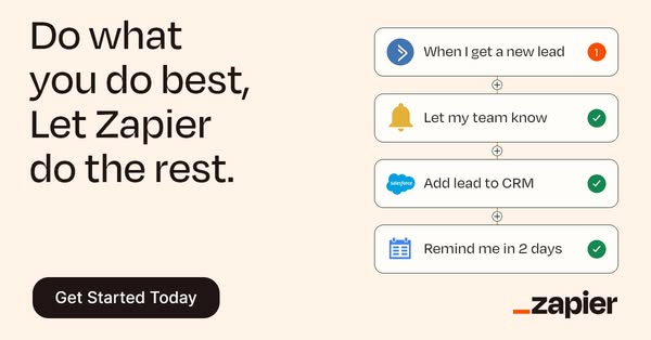 Zapier ad creative