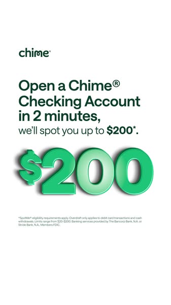 Chime ad creative