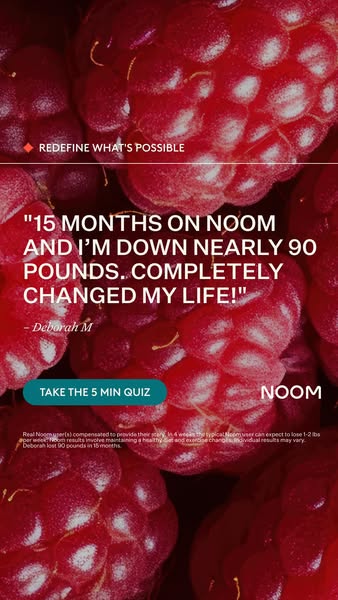 Noom ad creative