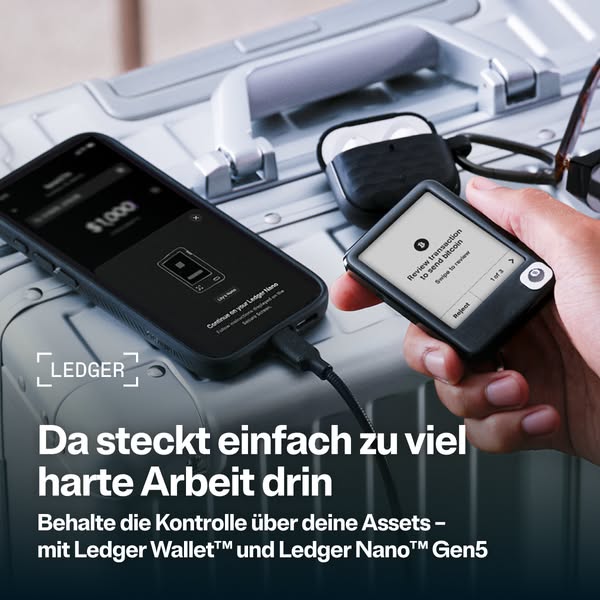 Ledger ad creative