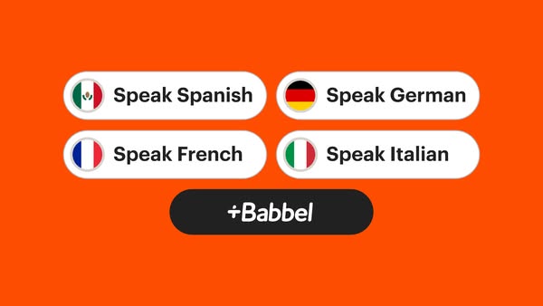 Babbel ad creative