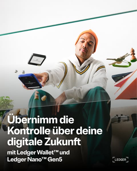 Ledger ad creative