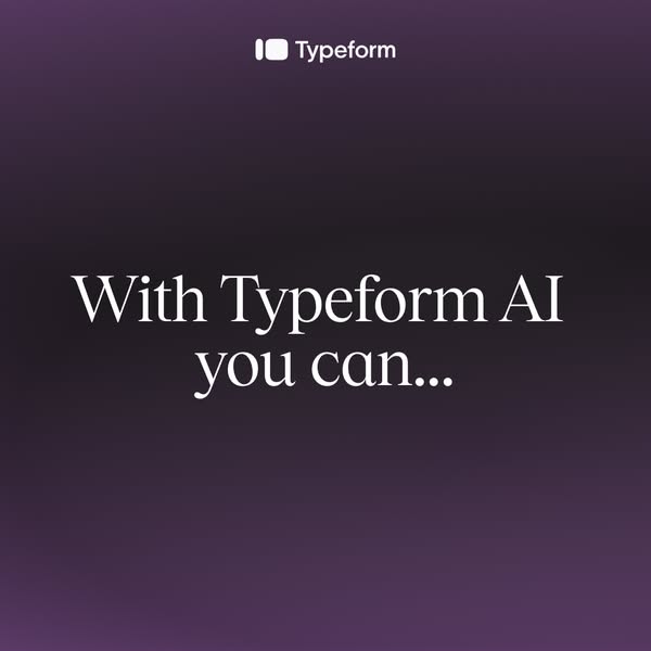 Typeform ad creative